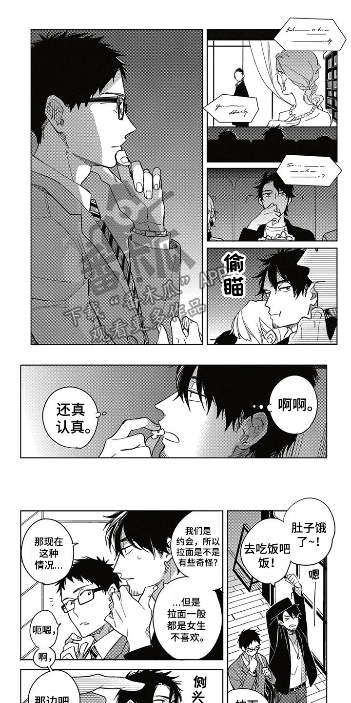 呀这是漫画陷阱漫画,第7章：约会2图