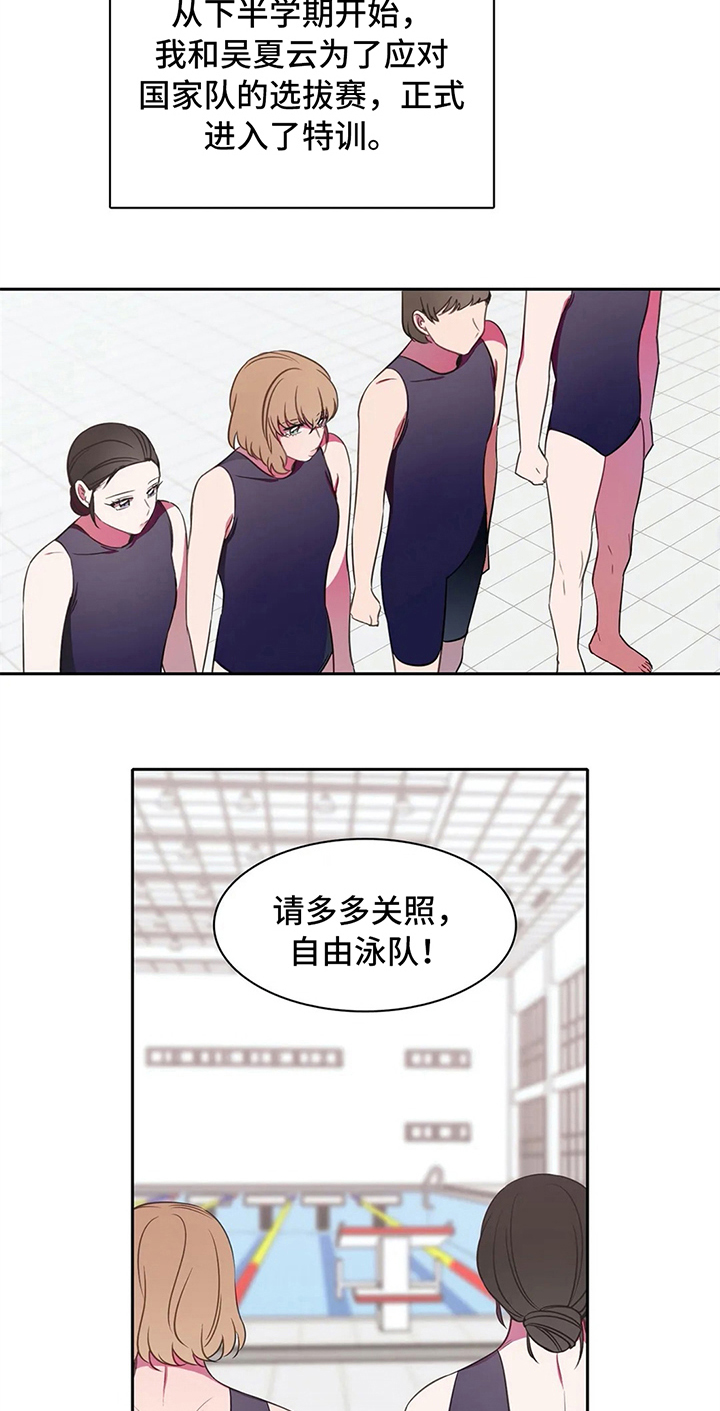 热浪游泳小说漫画,第33章：斗志4图