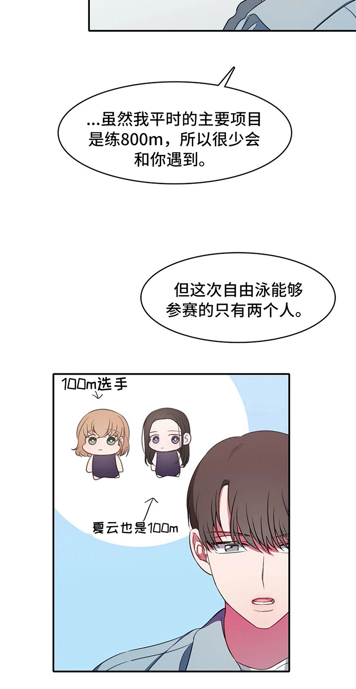游泳热身运动动作图漫画,第19章：关键5图