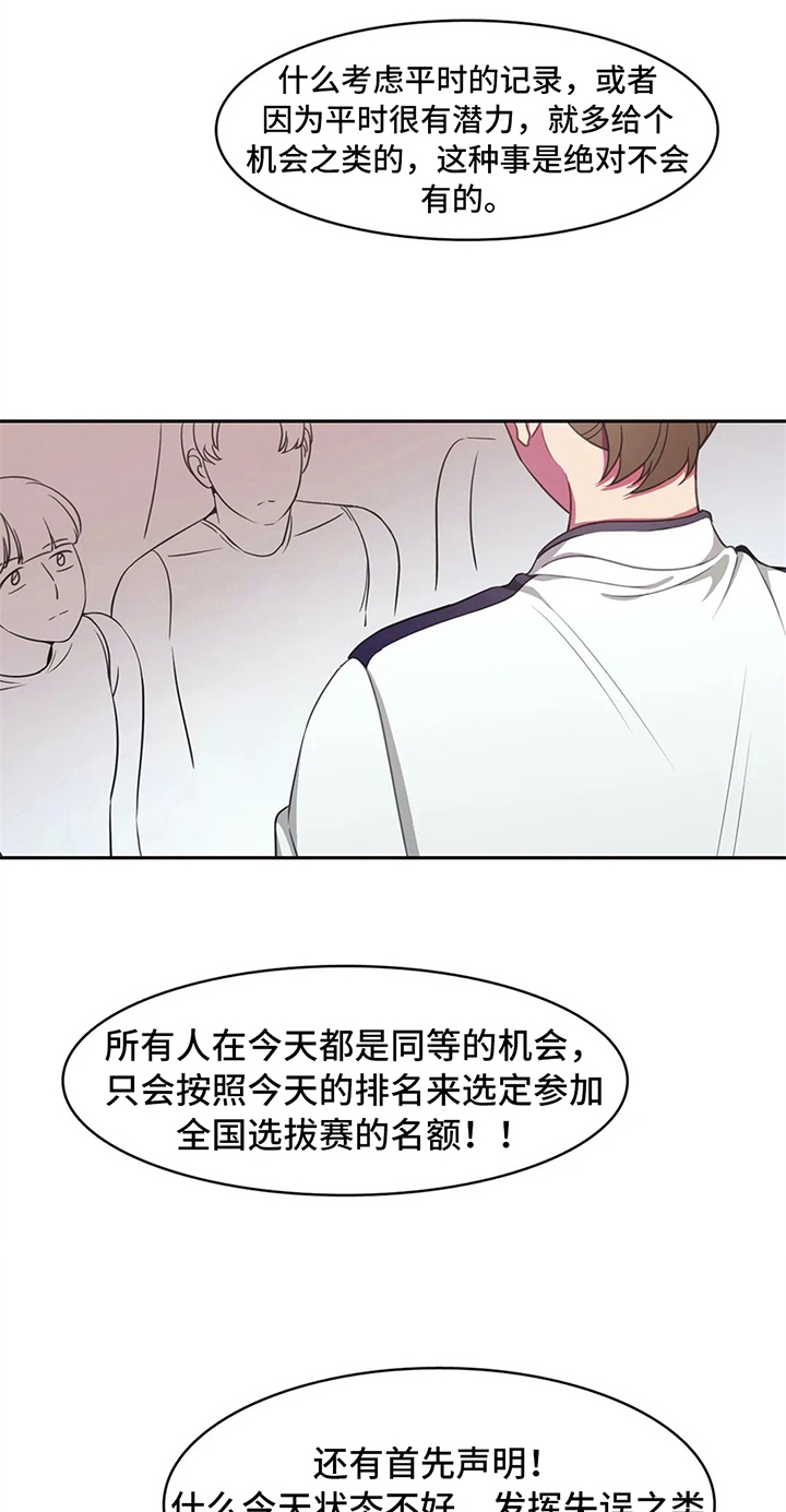热浪游泳馆在哪里漫画,第21章：选拔赛开始5图