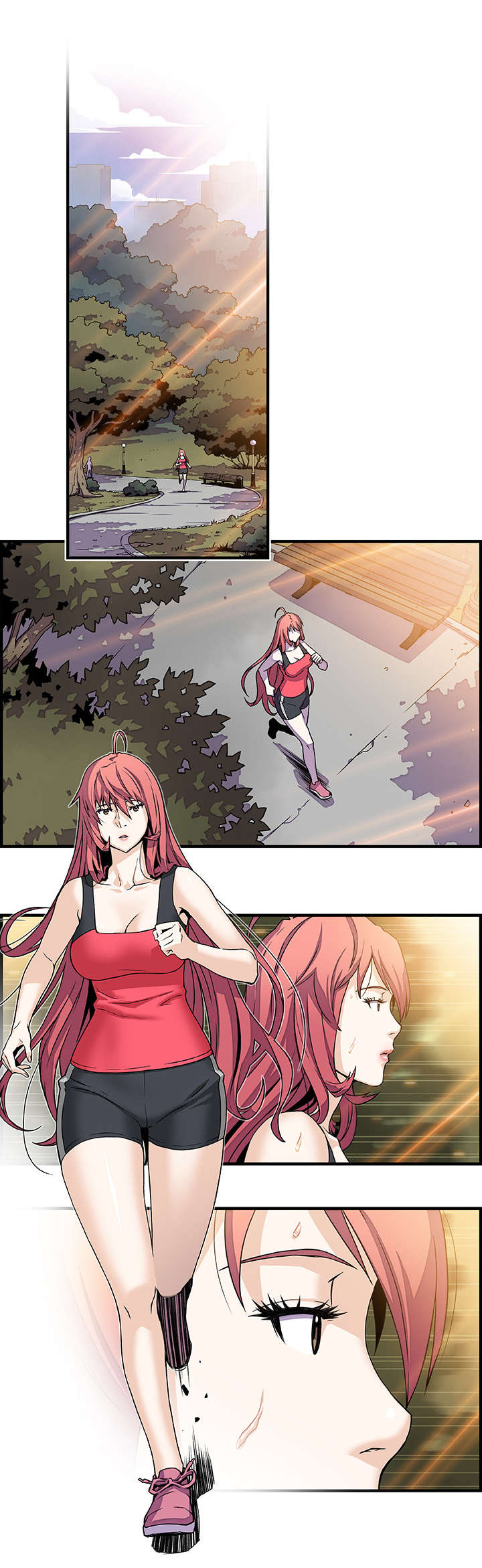 记忆拼凑漫画,第19章：偷笑1图