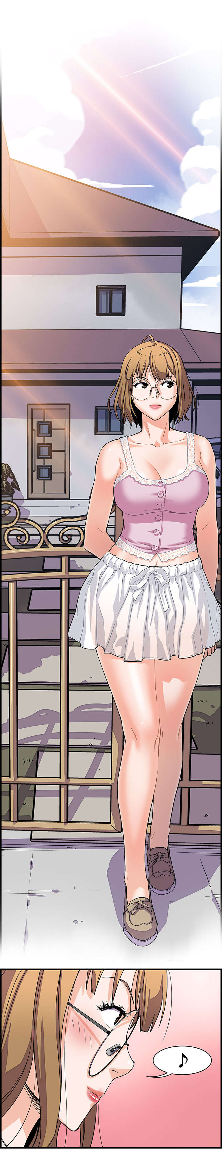 记忆拼凑漫画,第17章：两女的初见4图