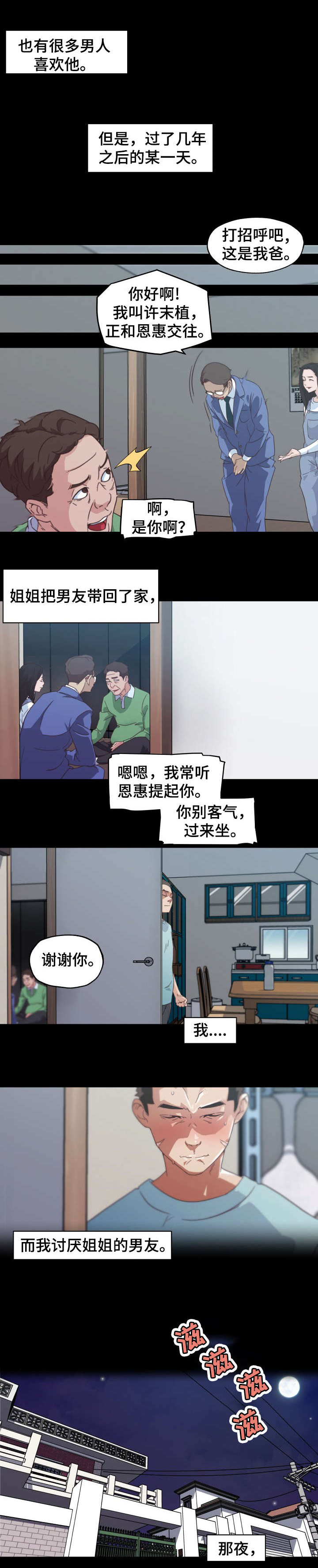 重温故梦漫画,第3章：恩惠姐姐5图
