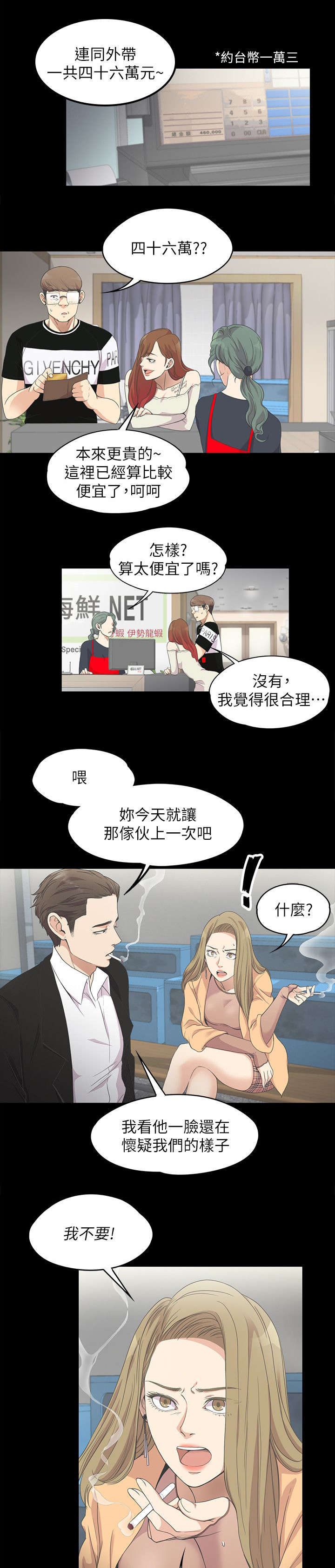 还债陷阱漫画,第32章：被怀疑了1图
