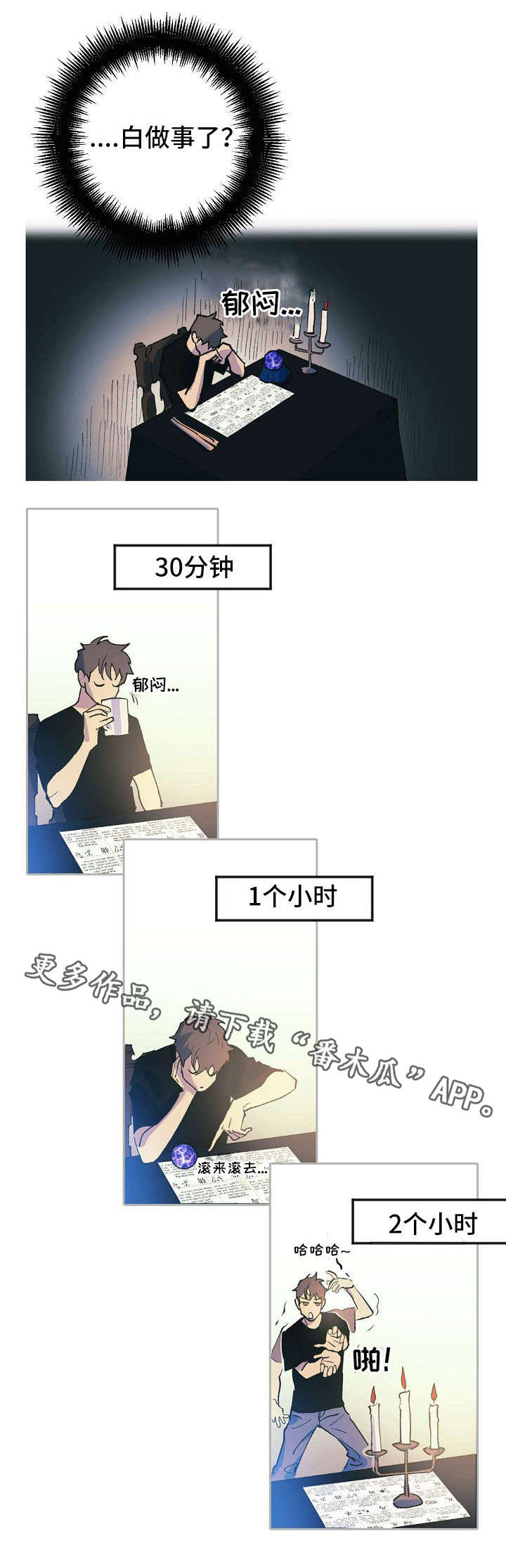 全面霸占漫画,第3章：第一位客人3图