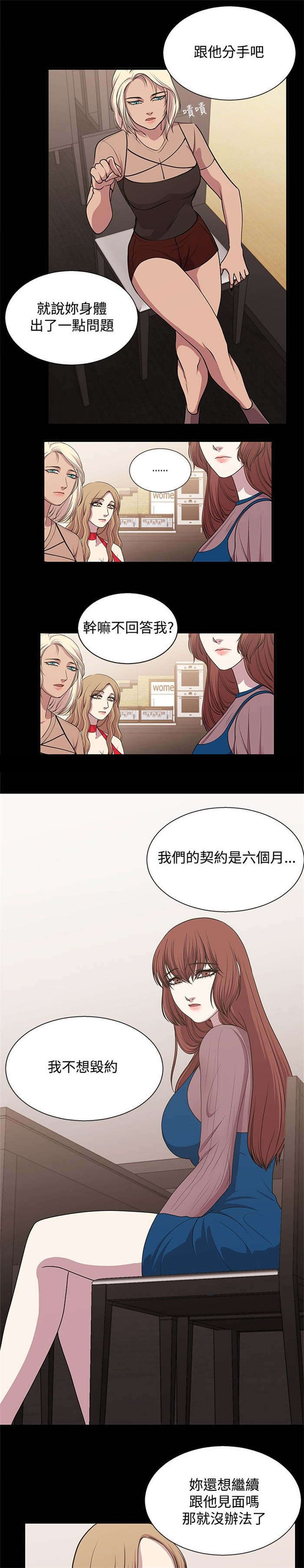 真爱契约漫画,第15章：动心4图