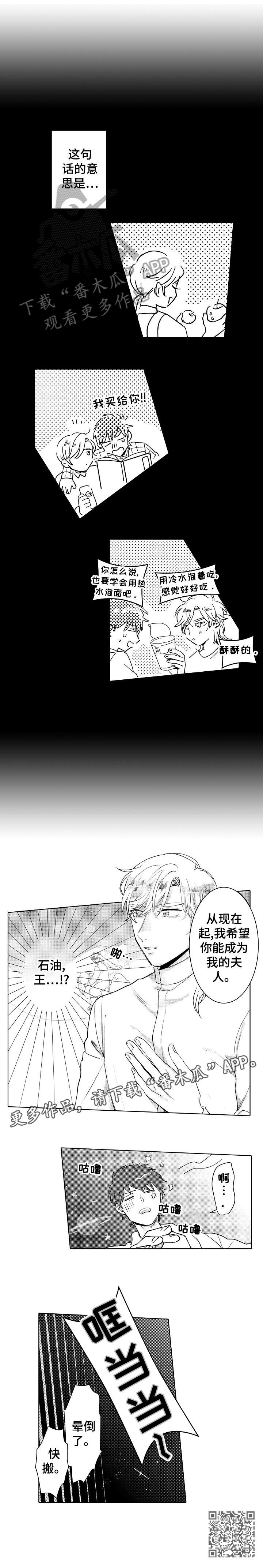 石油王的爱人漫画,第10章：晕倒3图