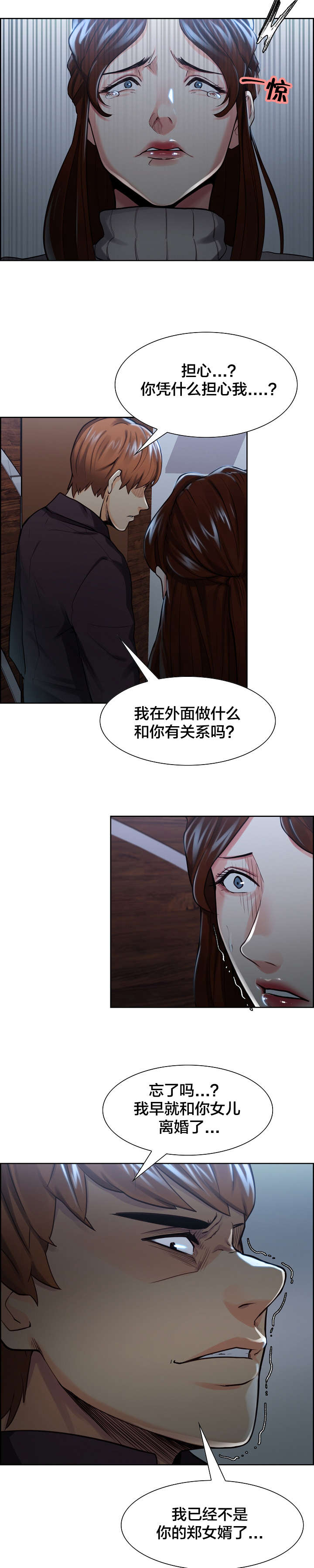 郑女婿漫画,第41章：发火2图