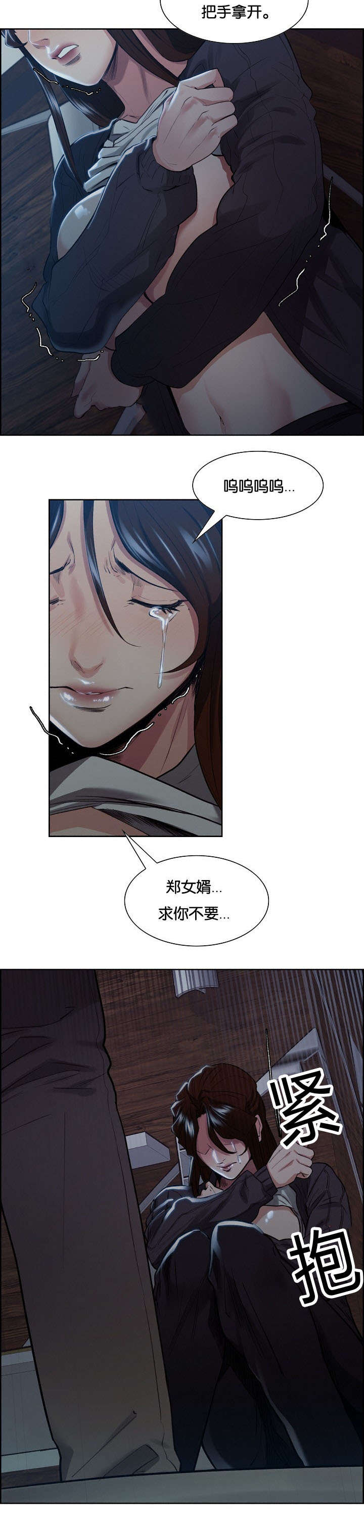 郑女婿漫画,第51章：哭泣1图