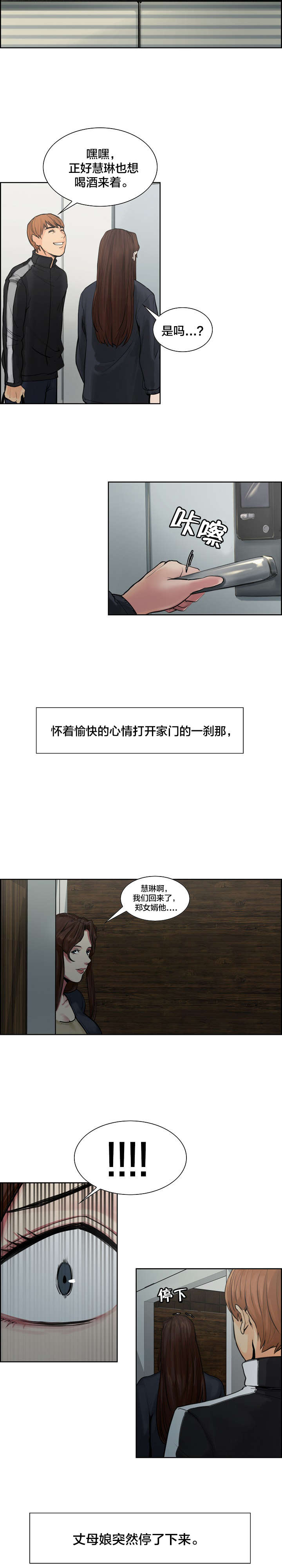 郑女婿漫画,第19章：平静1图