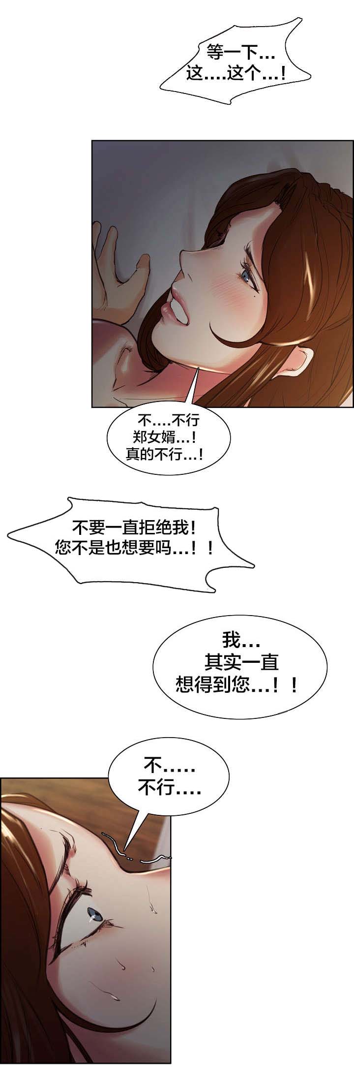 郑女婿漫画,第13章：走了？4图