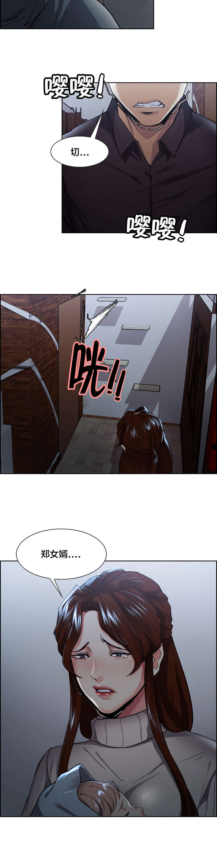 郑女婿漫画,第41章：发火4图