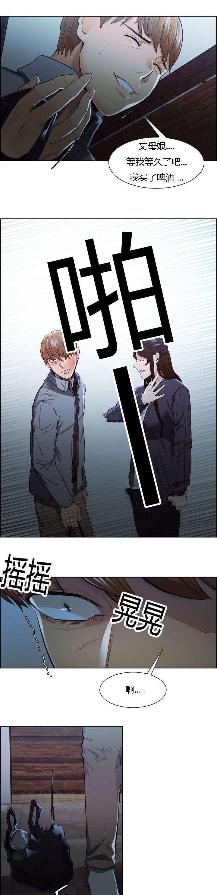 郑女婿漫画,第49章：一巴掌5图