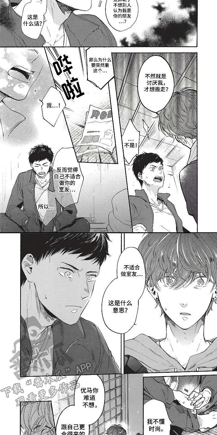 燃烧青春漫画,第8章：模特友人2图