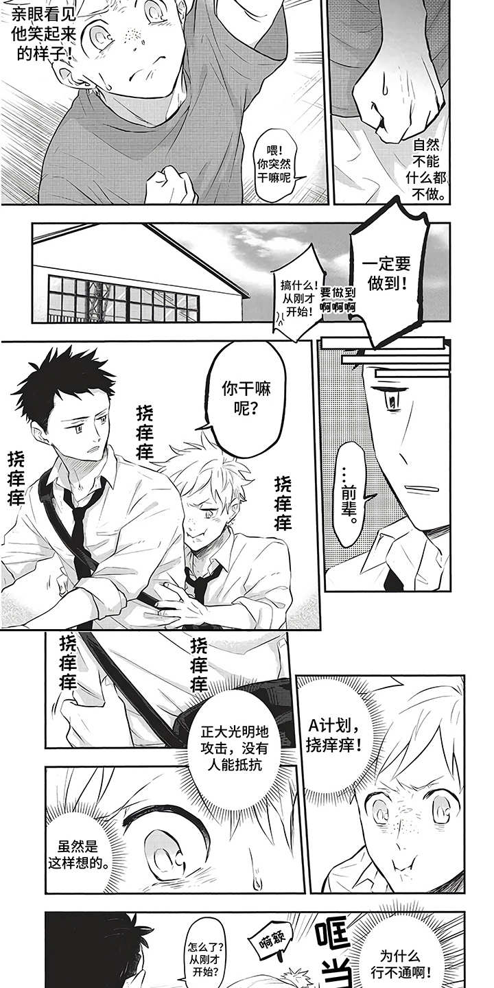 燃烧青春漫画,第2章：微笑的样子4图