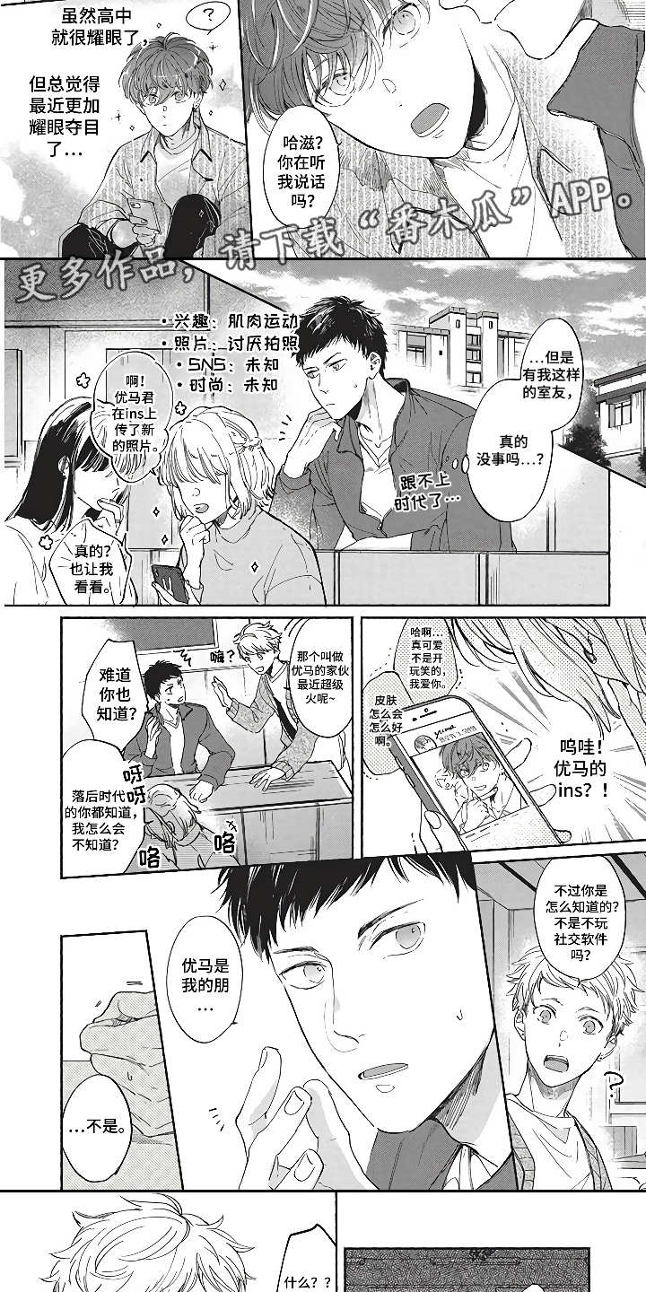 燃烧青春漫画,第8章：模特友人3图