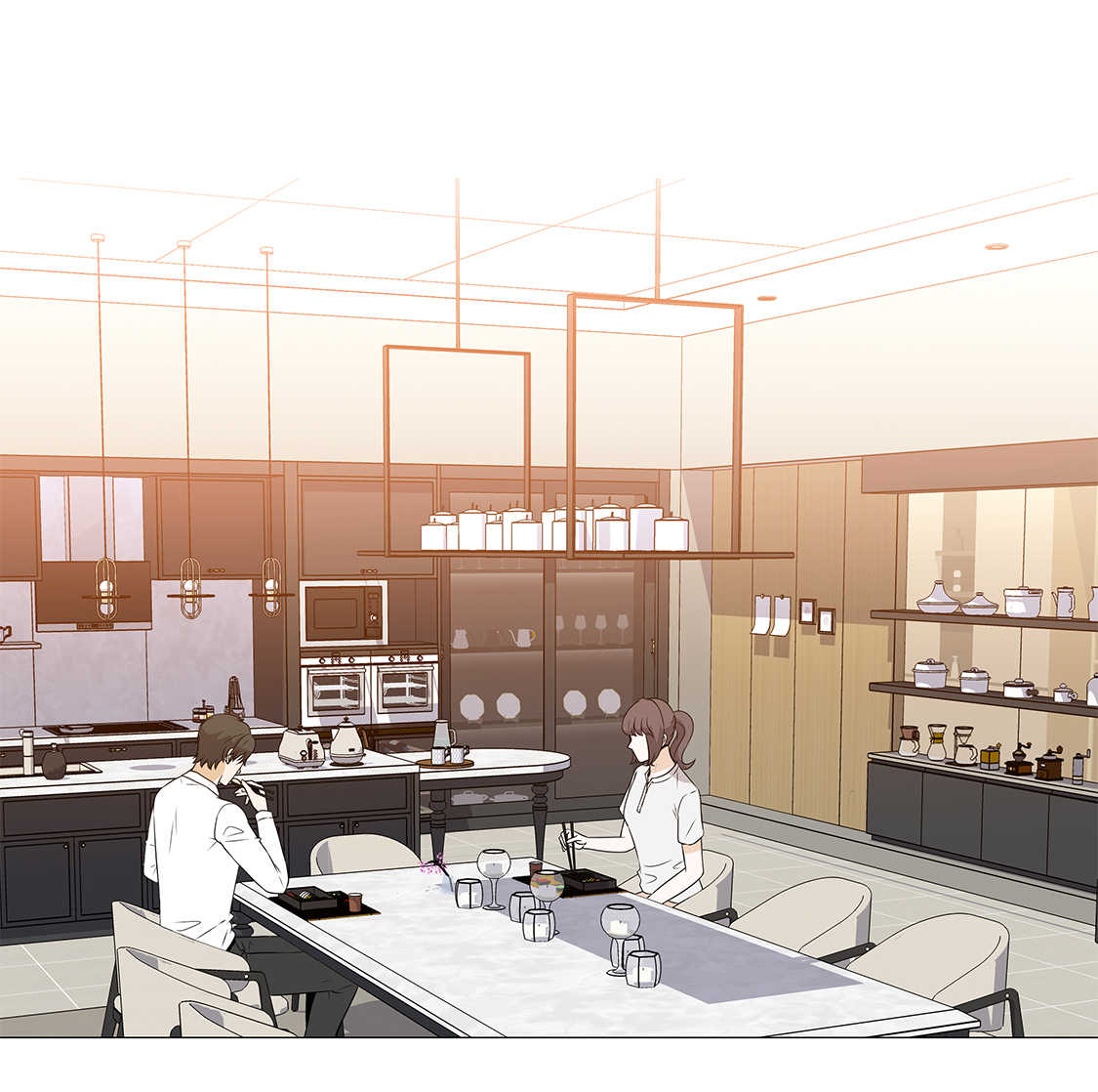 魔王的阴差漫画,第33章：第一次？2图