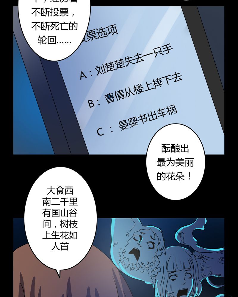 异卷风华录漫画,第26章：人面鬼花2图