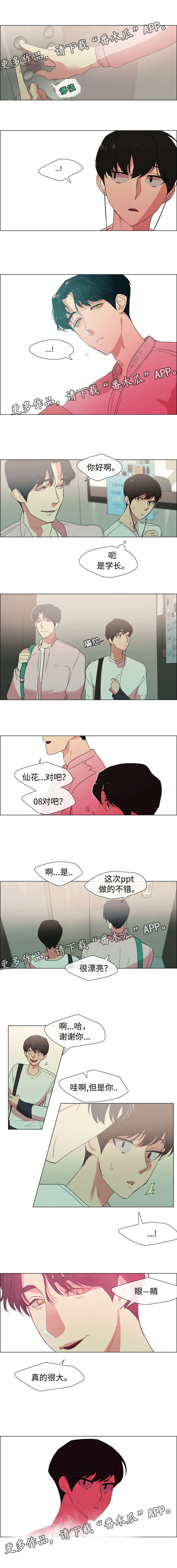 白水仙水滑道漫画,第15章：学长3图