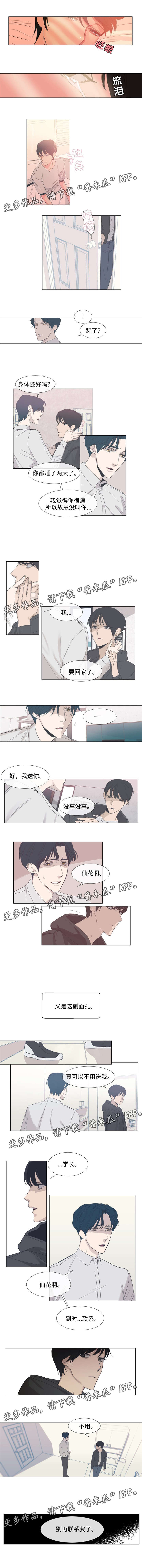 白水仙花图片漫画,第57章：恨我2图