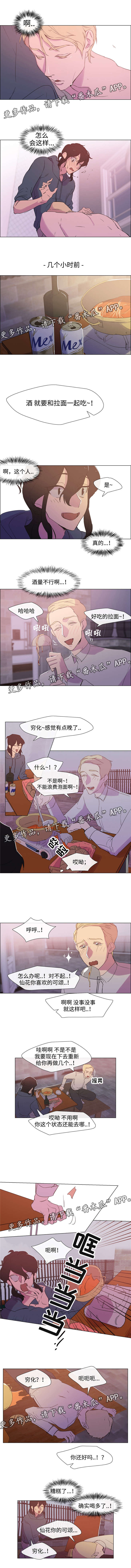 白水仙漫画,第8章：醉酒1图