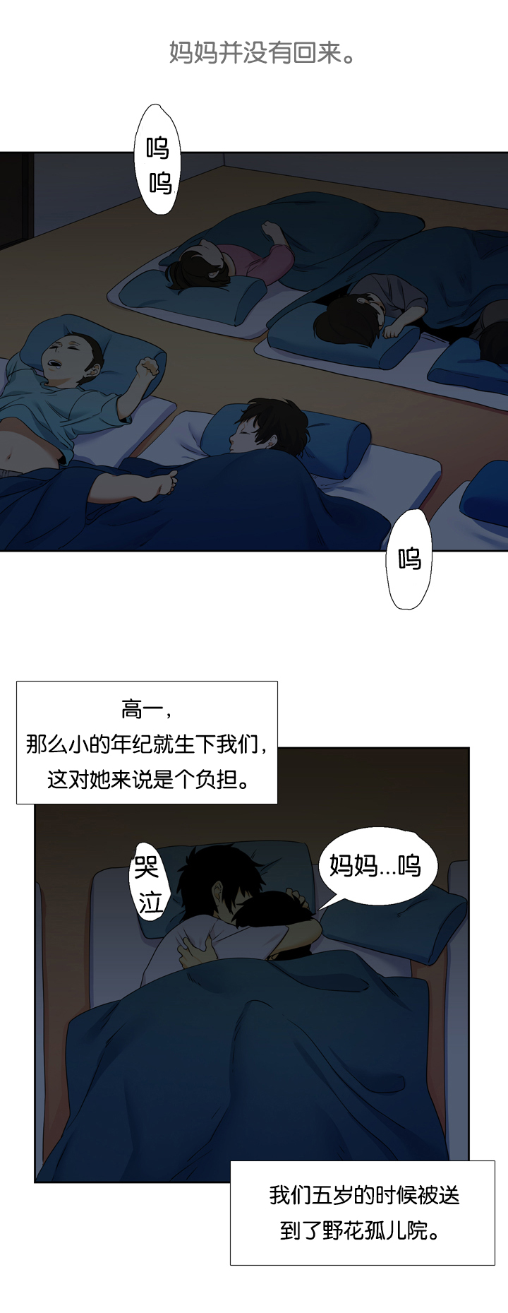 青鹤漫画,第22章：孤儿院1图
