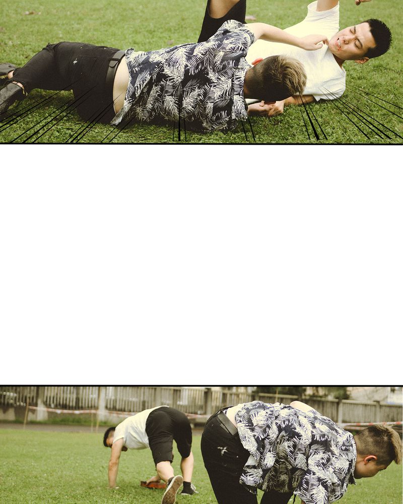 合约机的好处和坏处漫画,第45章：吵架有毒1图