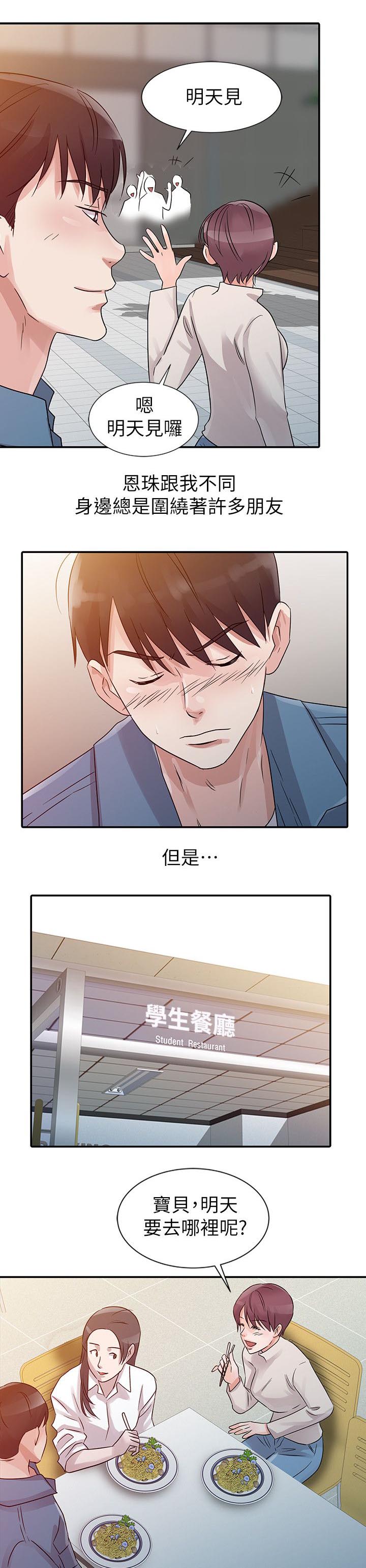 和后妈一起的日子全集免费播放漫画,第10章：邀请3图
