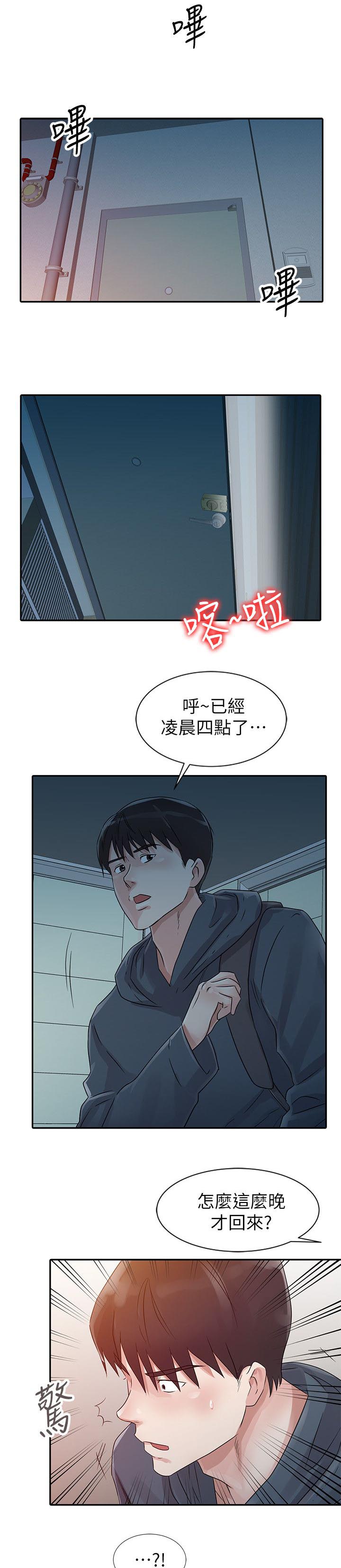 和后妈一起的日子全集免费播放漫画,第9章：晚归3图
