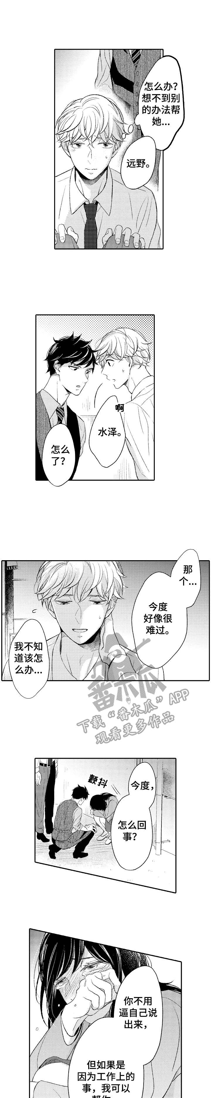 朋友BOSS漫画,第4章：道谢1图