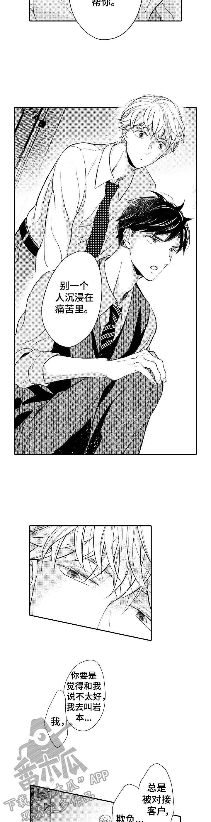 朋友BOSS漫画,第4章：道谢2图
