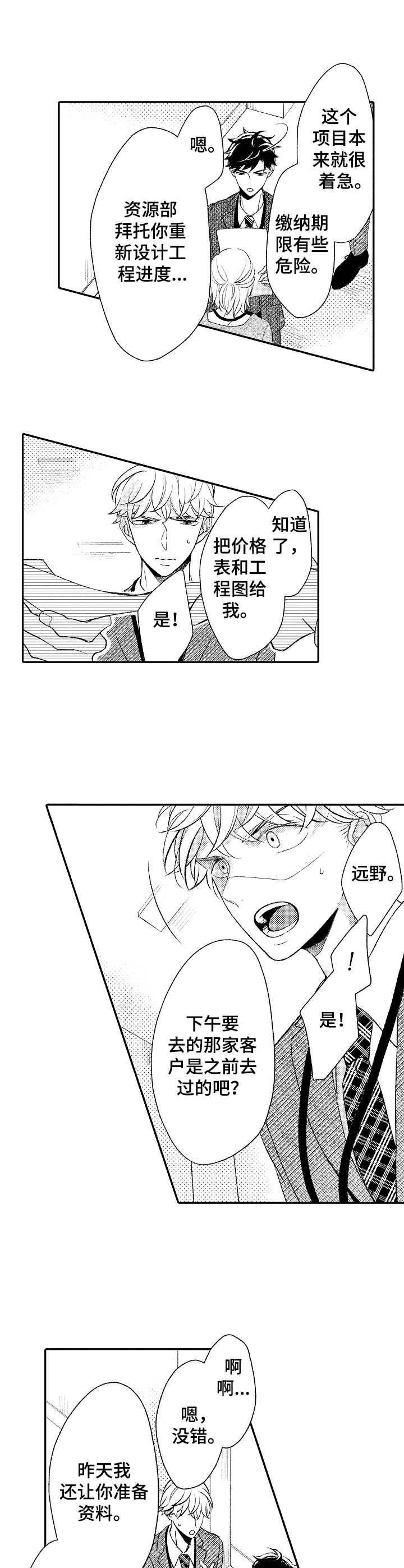朋友BOSS漫画,第11章：加班5图