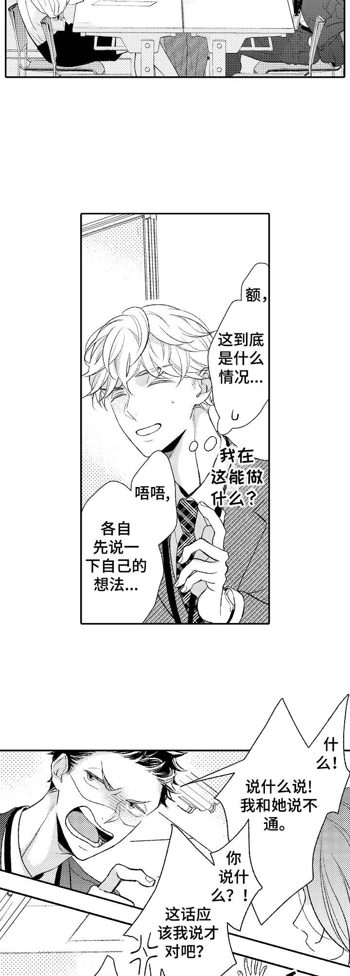 朋友BOSS漫画,第9章：争吵4图
