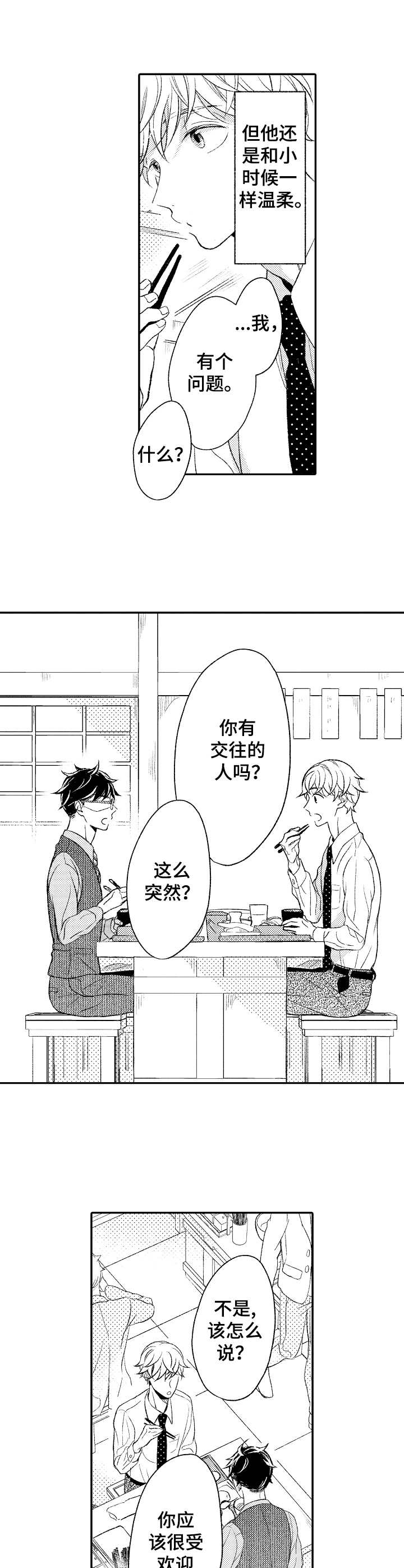 朋友BOSS漫画,第5章：傻人傻福4图