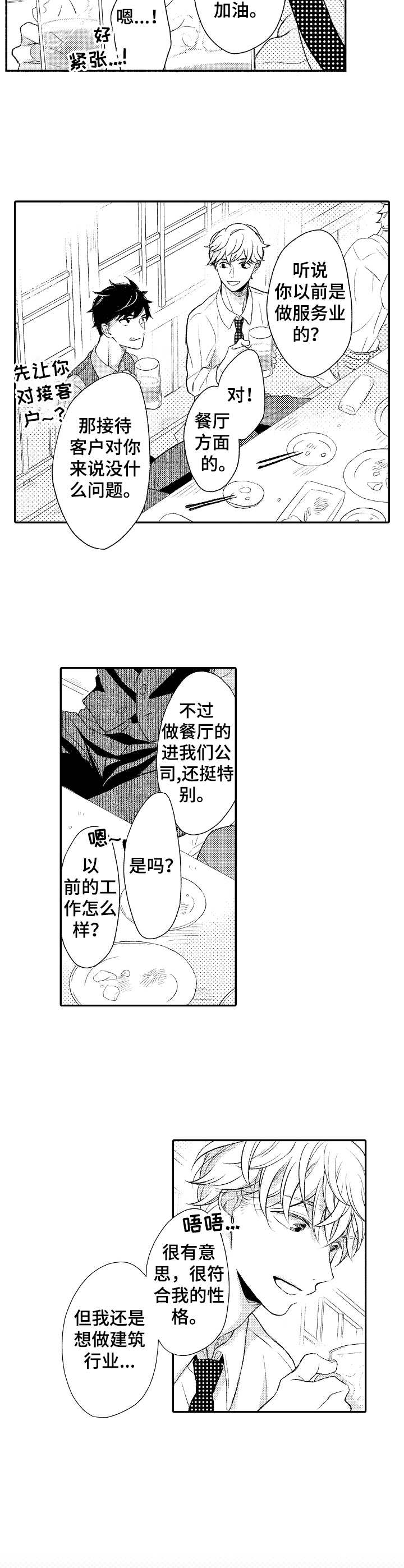 朋友BOSS漫画,第2章：欢迎会2图