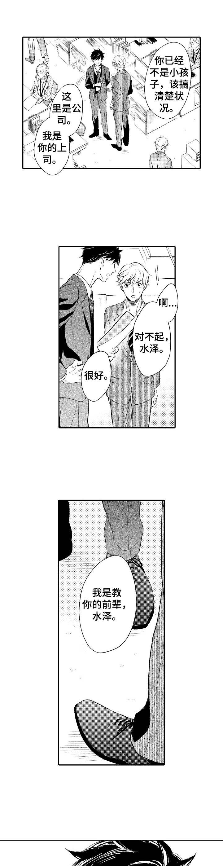 朋友BOSS漫画,第1章：上司1图