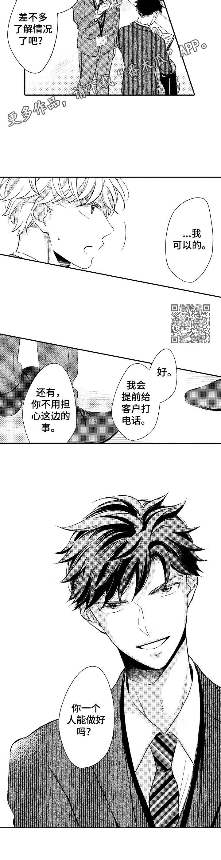 朋友BOSS漫画,第11章：加班1图