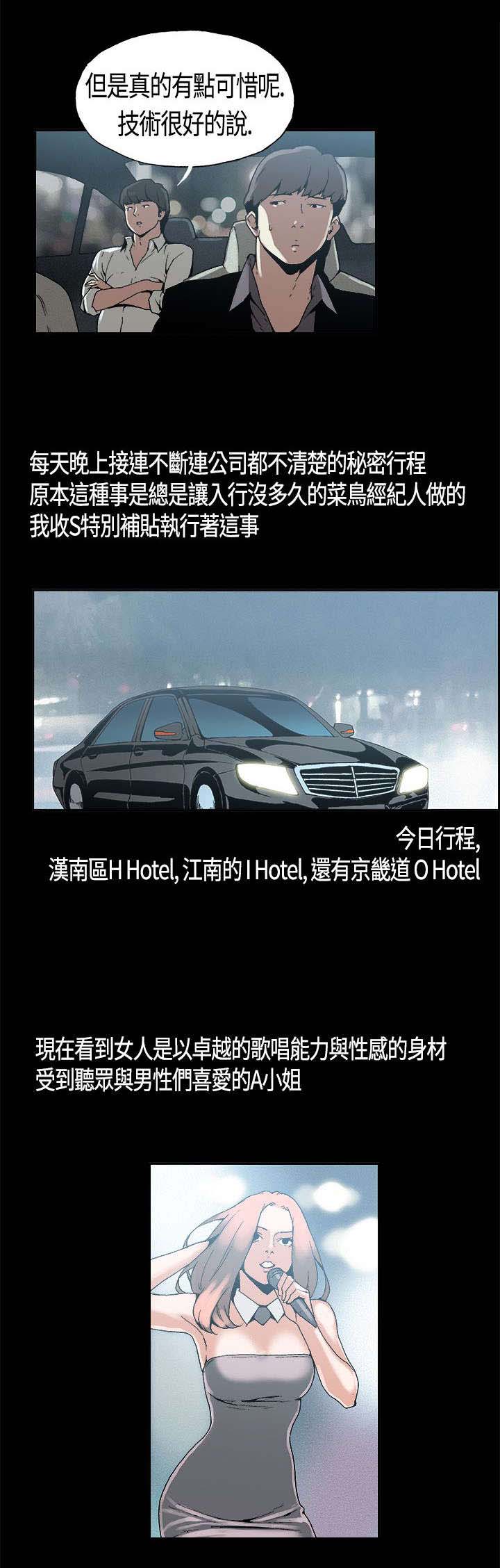 经纪人张晶个人简历漫画,第4章：嗜好3图