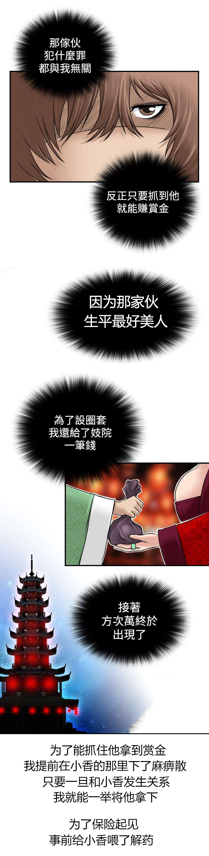 赏金游侠韩漫作者漫画,第1章：青楼设伏5图