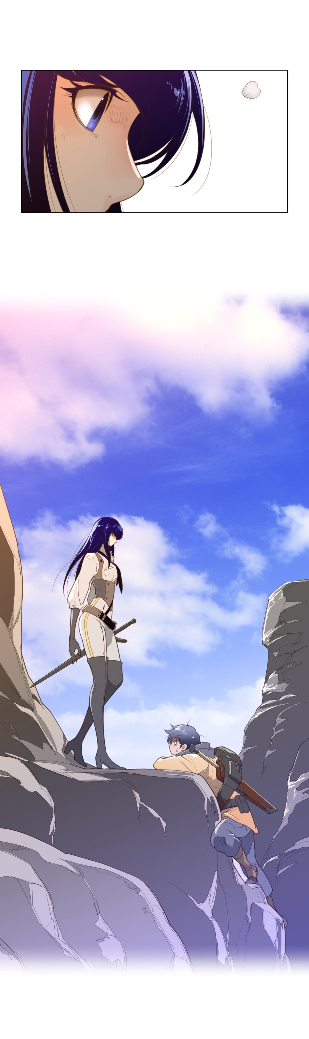 与太阳同行漫画,第48章：润瑟的计划1图