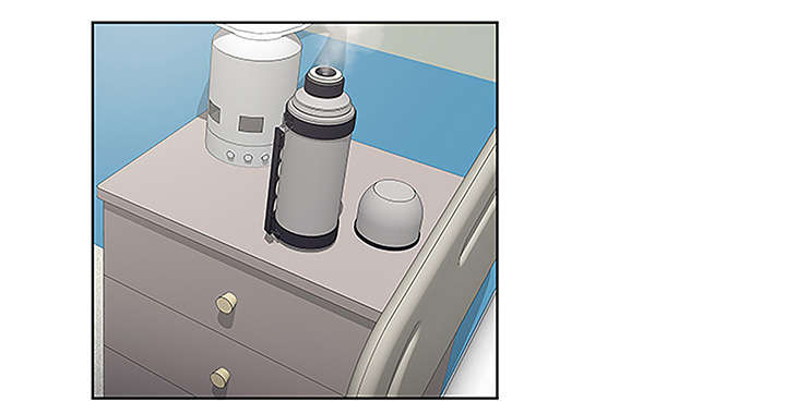 神奇见面礼漫画,第63章：看护回来1图