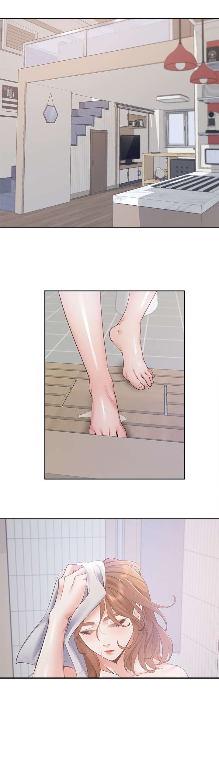 爱火漫画,第17章：劈腿2图