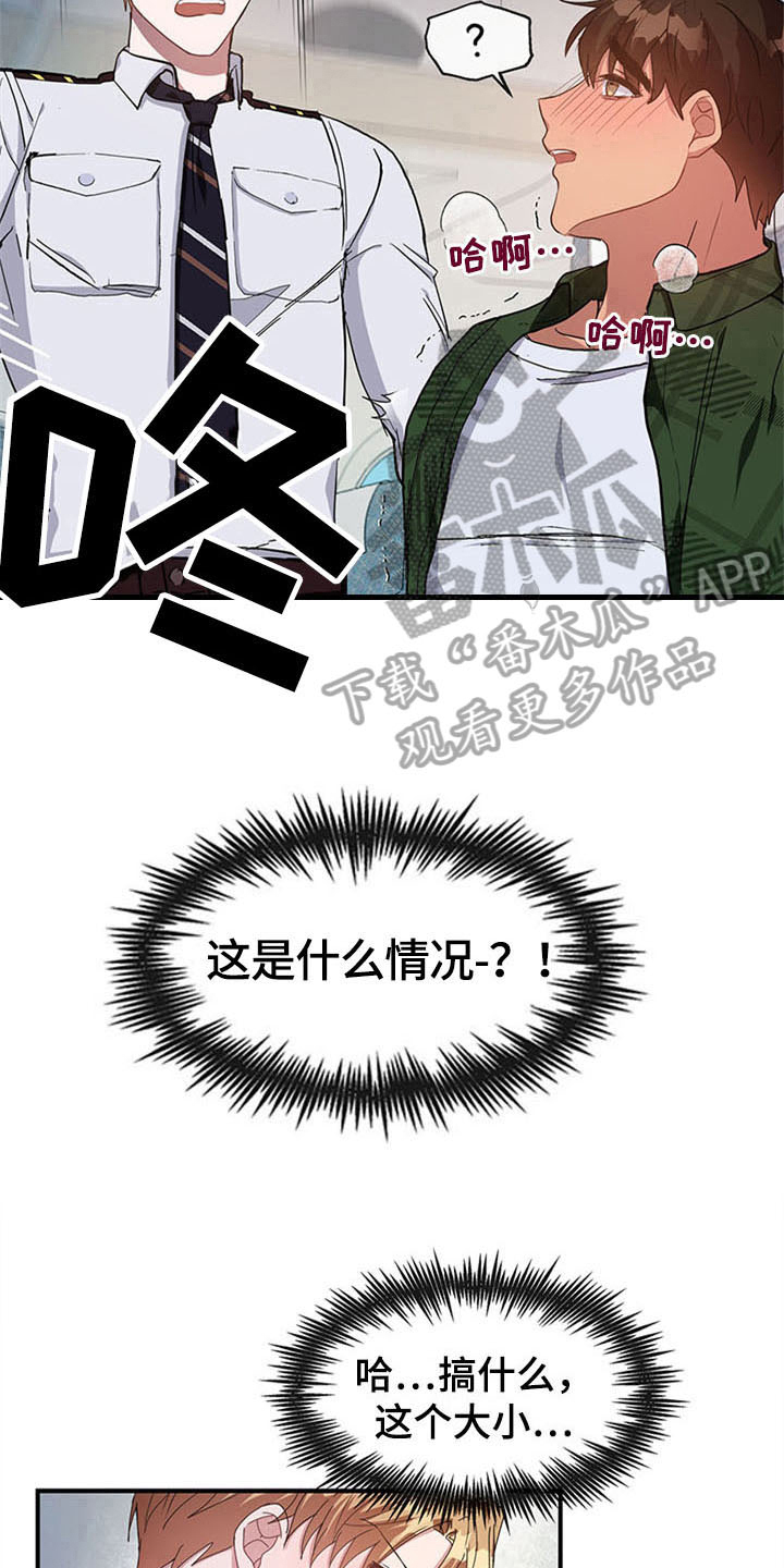 创作灵感期待和现实的落差漫画,第19章：空乘服务：相似4图