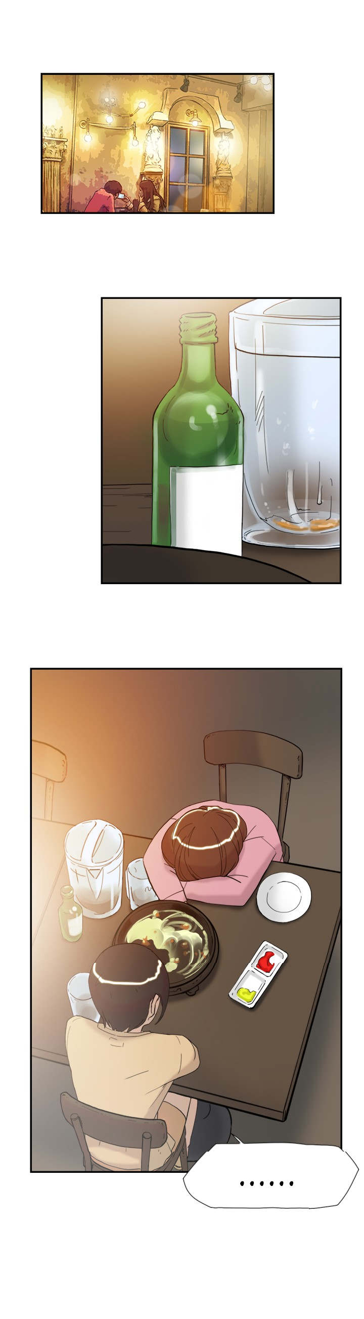 昼夜男友漫画,第35章：威胁2图