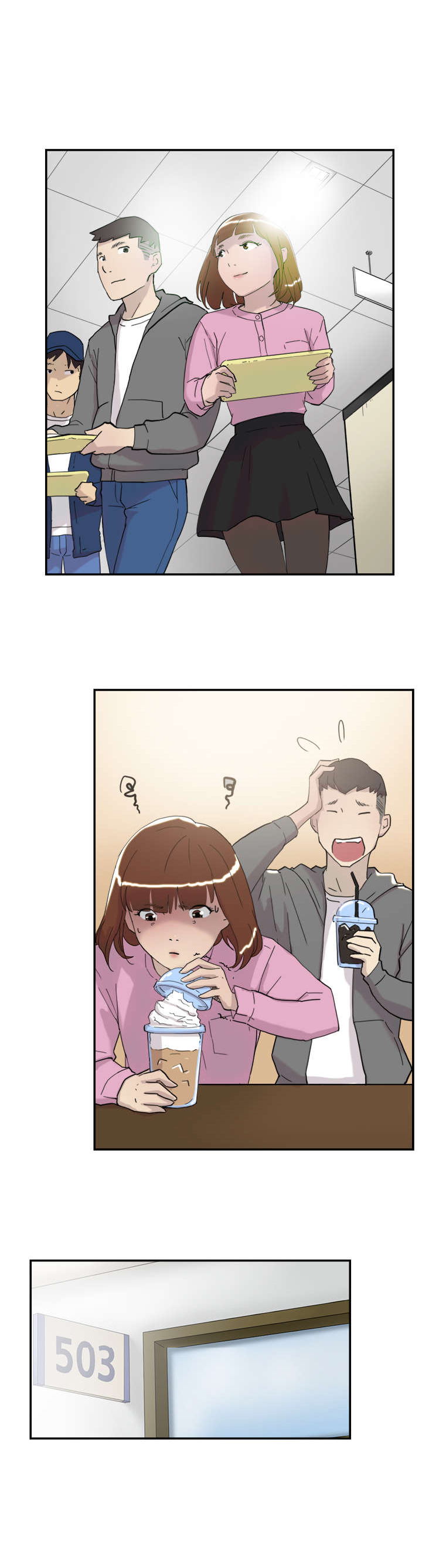 昼夜男友漫画,第33章：见面1图