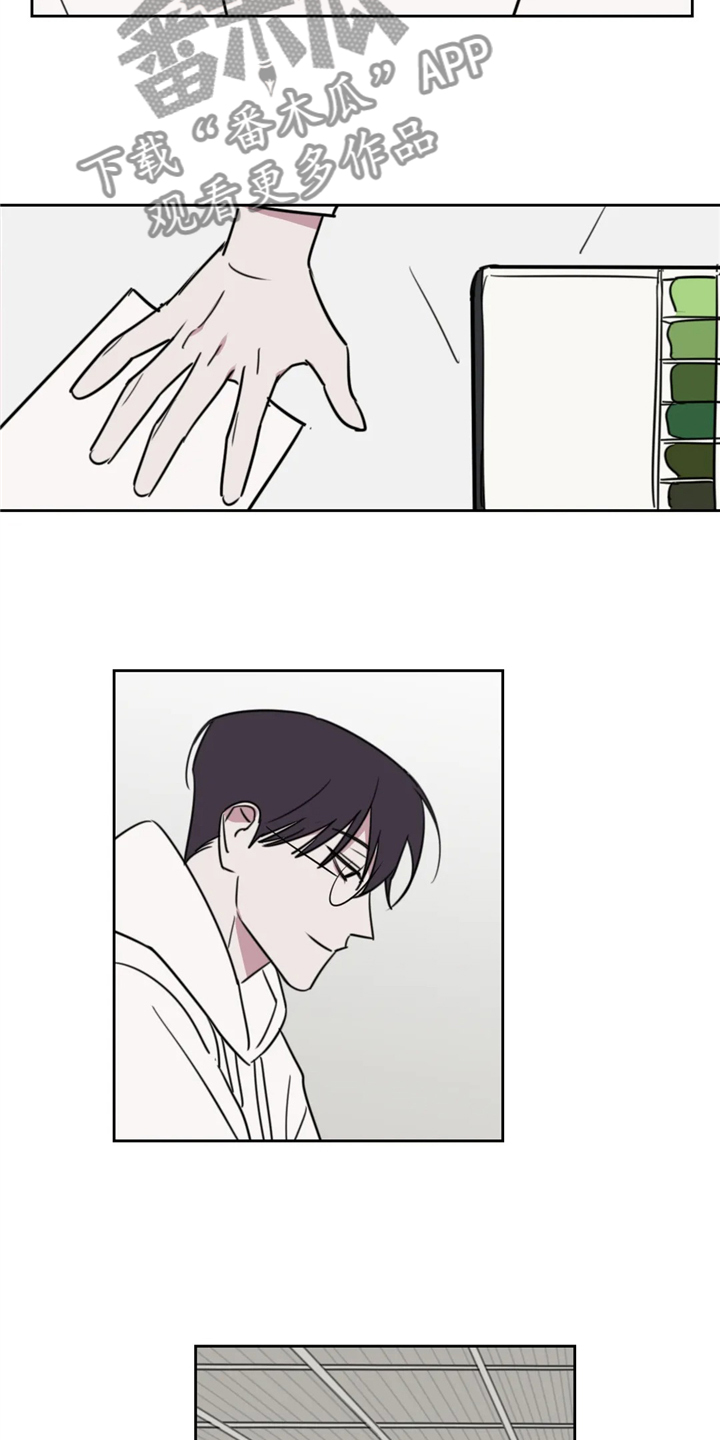 复读画室漫画,第106章：【番外】加油小人画2图