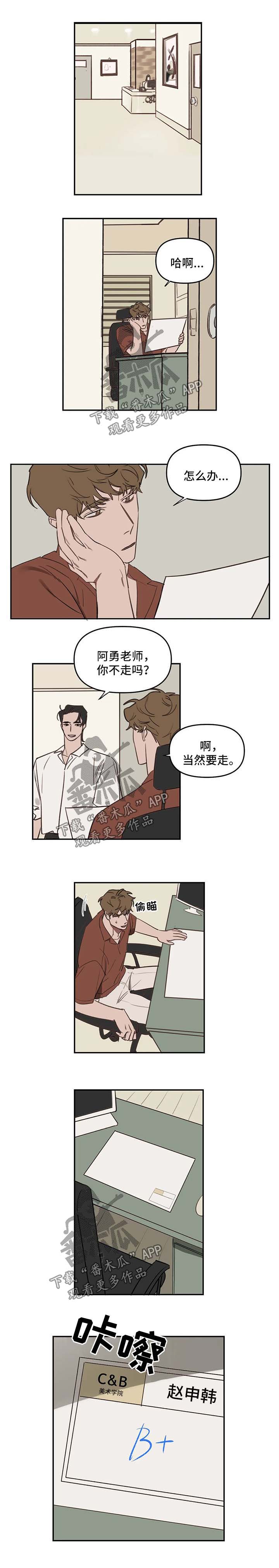 复读画室选择漫画,第35章：出成绩1图