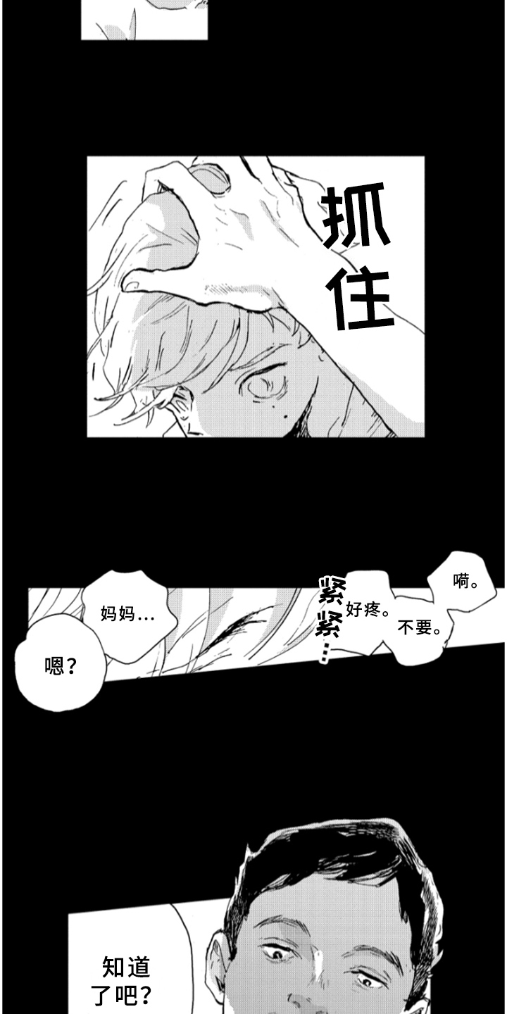 春天的树绘画漫画,第32章：阴影2图