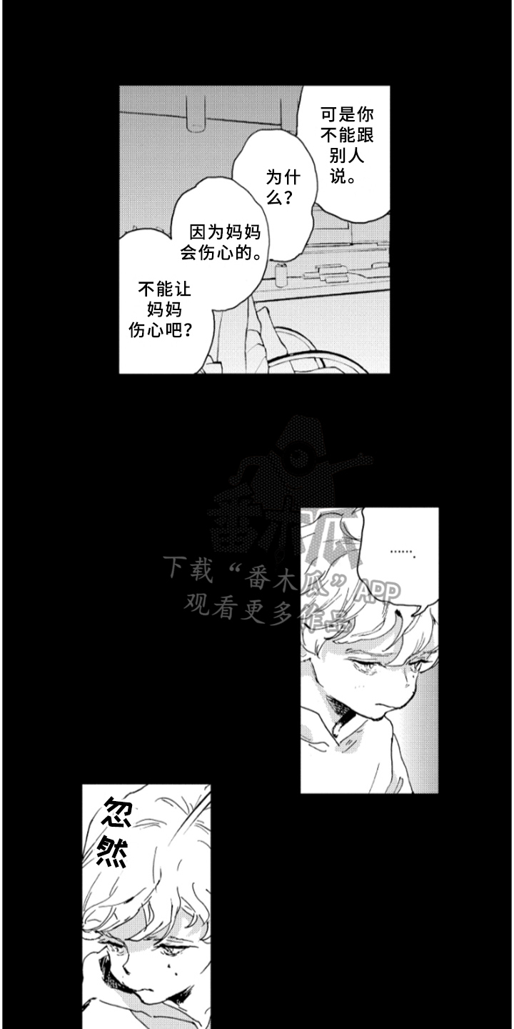 春天的树绘画漫画,第32章：阴影1图