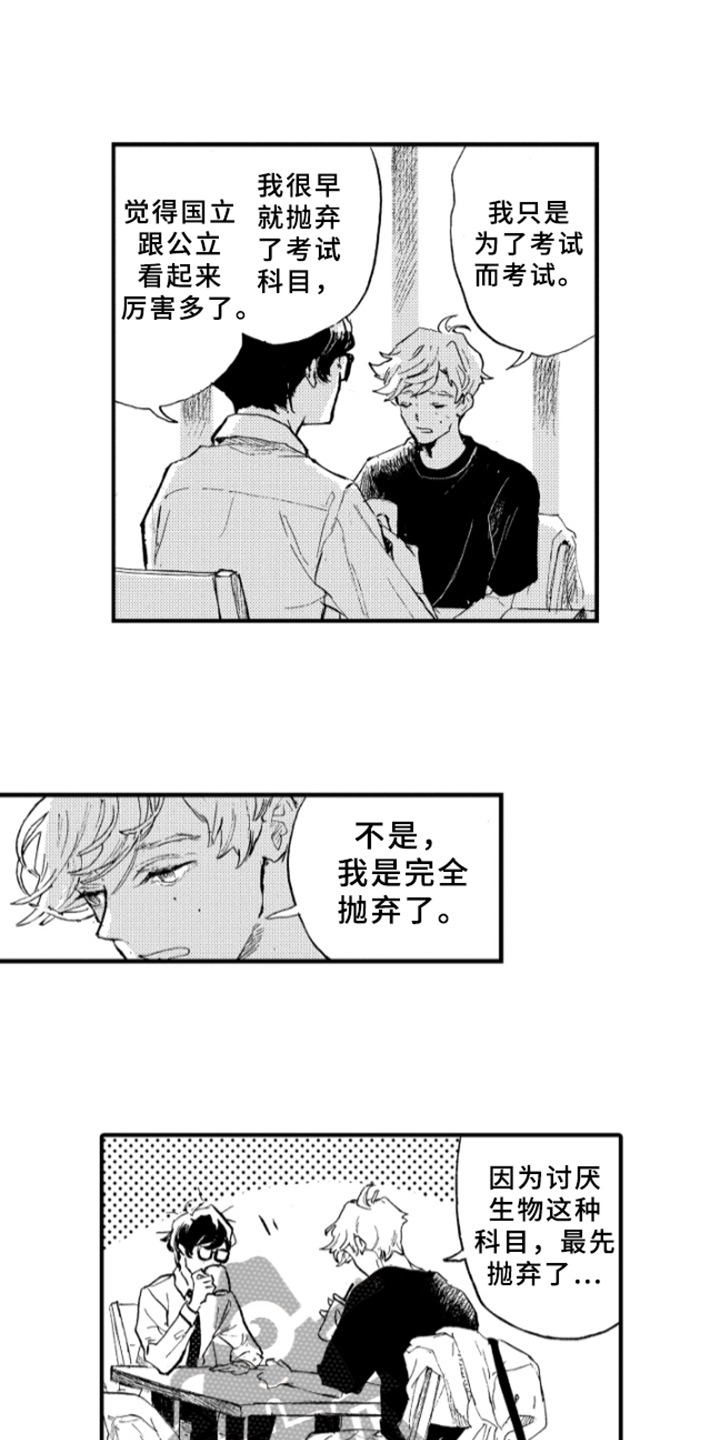 春天的树绘画漫画,第5章：聊天2图